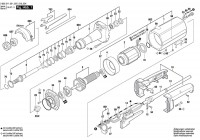 Bosch 0 602 211 207 ---- Straight Grinders Spare Parts